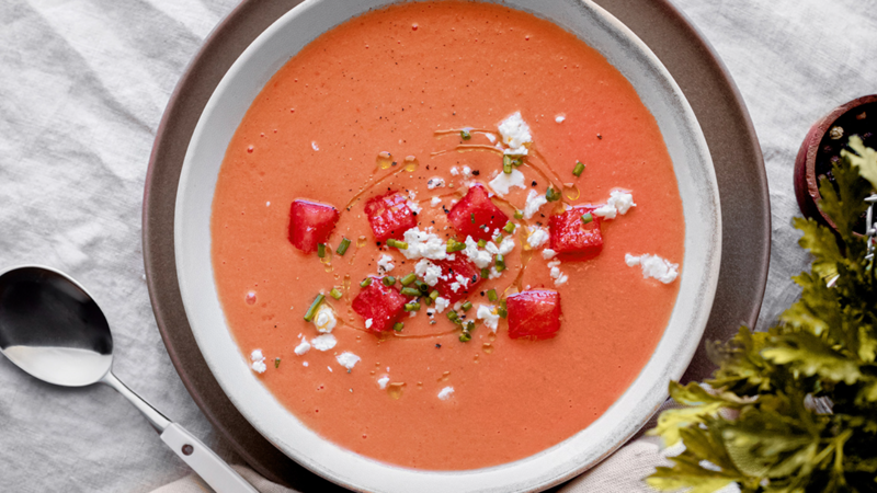 Gazpacho de sandía