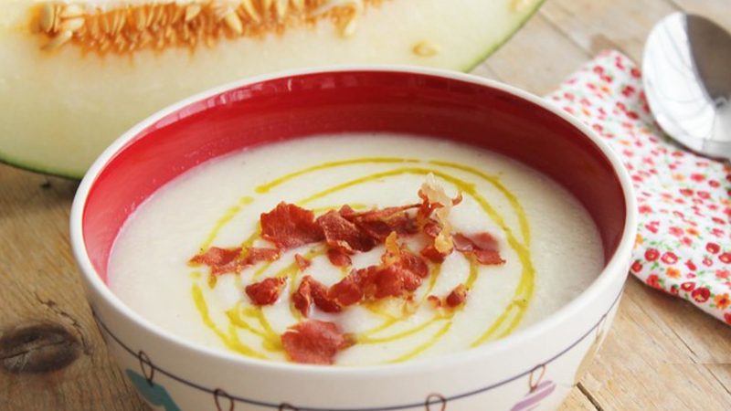Sopa de melon