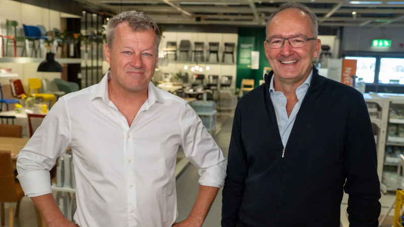 Jesper Brodin og Juvencio Maeztu